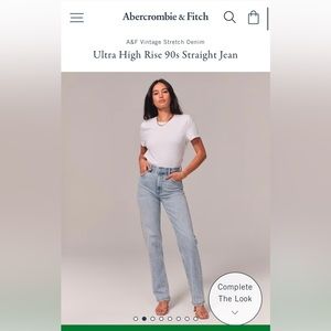 90s Ultra High Rise Straight, 30L